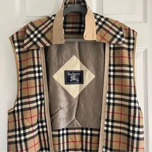 Vintage 90s Burberry trench coat wool lining - BNWT